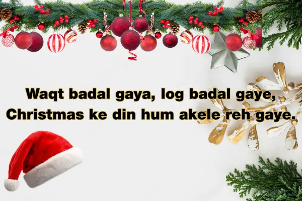 Christmas Tanhaai Shayari – 99+ Lonely & Sad Christmas
