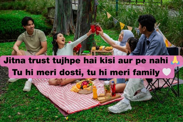 Best friend shayari in english 2 line