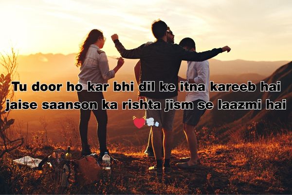 Best friend shayari in english