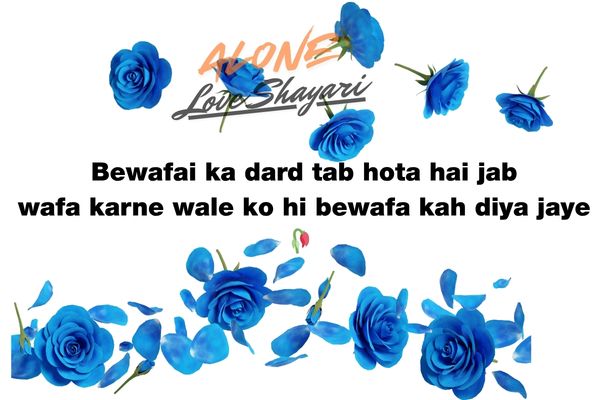 hindi shayari love sad​