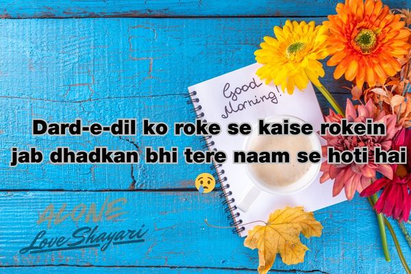sad shayari in english​