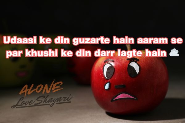sad shayari on life​