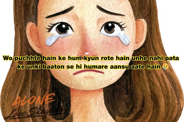 sad love shayari​