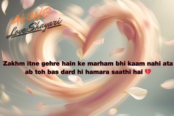 sad shayari in english​