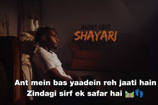 sad shayari in english for life​