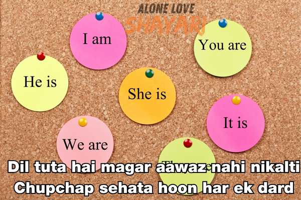 sad shayari in english for life​
