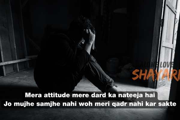 attitude shayari 2 line