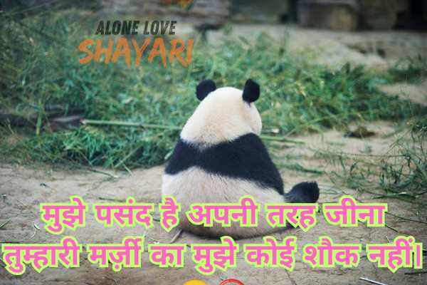 attitude shayari 2 line