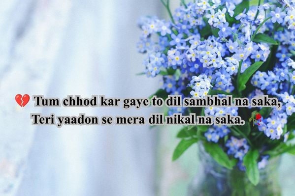 chodne wali sad shayari​