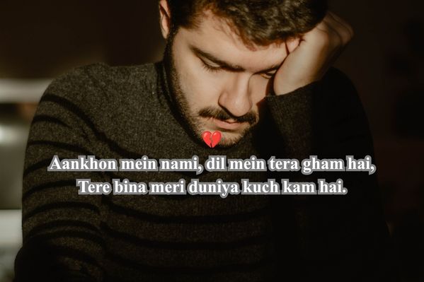 sad shayari copy