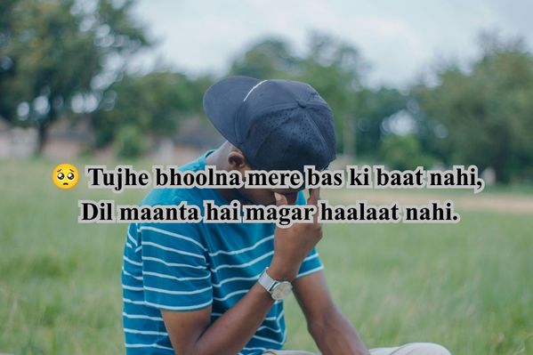 sad shayari in roman english​