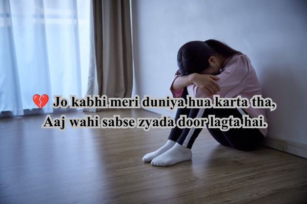 sad shayari in roman english​
